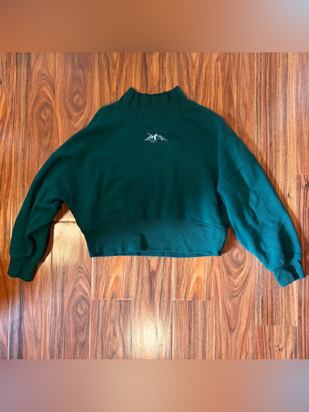 wild fable Dark Green Crewneck Sweatshirt